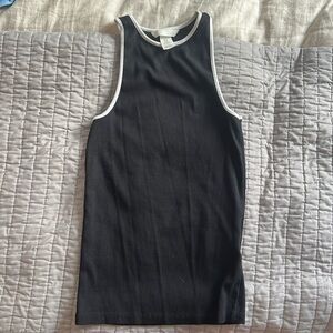 Ribbed tank top